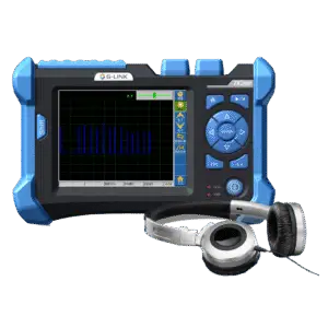 G-Link TK200 Optical Cable Identifier with touchscreen and knocking tool for fiber identification